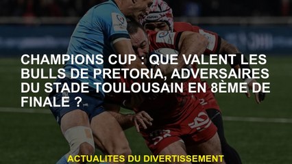Coupe des champions: Quels sont les taureaux de Pretoria, adversaires du stade Toulouse en 8e finale