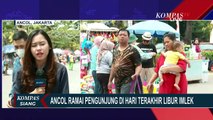 Hari Terakhir Libur Imlek, Kawasan Wisata Ancol Ramai Pengunjung!