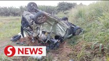 Two children among six killed in Kluang head-on collision