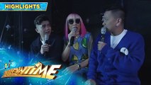 Vhong and Jhong escort Vice Ganda in the backstage! | It's Showtime