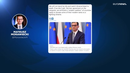 Svolta dalla Germania: "Non intralceremo l'invio dei carri armati Leopard in Ucraina"