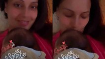 Bipasha Basu ने Baby Devi के साथ share किया Cute Video, थप-थपा कर सुलाते आईं नजर! | FilmiBeat