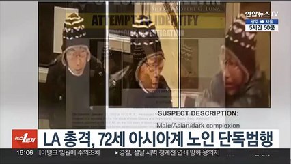 LA 총격, 72세 아시아계 노인 단독범행