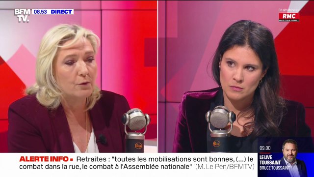 Pour Marine Le Pen, non , il ne faut pas livrer de chars lourds à l'Ukraine