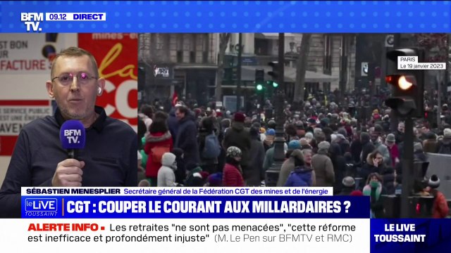 Coupures de courant chez les milliardaires: Si les agents le décident ça peut être organisé , affirme la CGT Energie