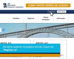 IRS à porta. Como obter a senha do Portal das Finanças (com vídeo)