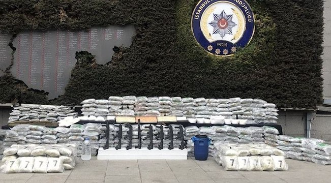 İstanbul’da 3 haftada 11 ilçede 613 kilo uyuşturucu ele geçirildi