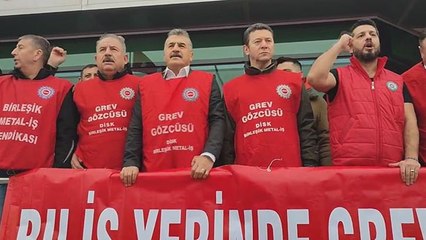 Schneider Enerji'de grev başladı