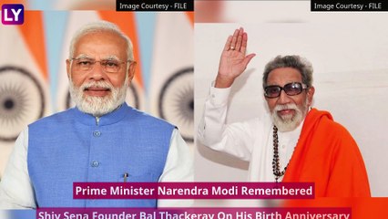 Tải video: Bal Thackeray Birth Anniversary 2023: PM Narendra Modi Remembers The Shiv Sena Founder, Says ‘I Will Always Cherish My Various Interactions With Him’