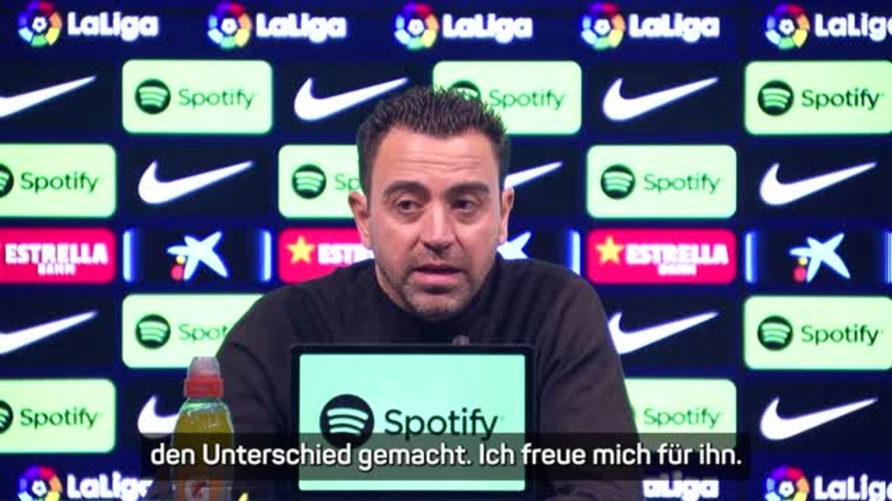 Xavi: "sehen das beste" von ter stegen