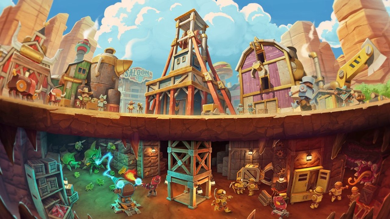 SteamWorld Build kombiniert zwei Aufbauspiel-Genres, die schon alleine genial sind