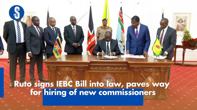 Ruto signs IEBC Bill into law, paves way for hiring of new commissioners