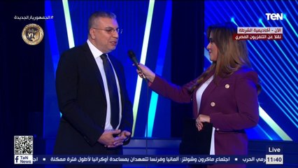 لقاء خاص مع الإعلامي عمرو الليثي على هامش احتفالية عيد الشرطة الـ 71