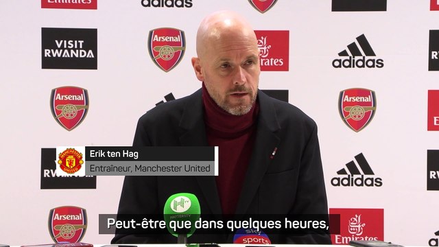 Erik ten Hag : Pas possible de gagner des trophées avec autant de grosses erreurs