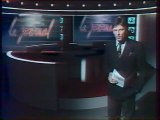 Antenne 2 - 28 Septembre 1989 - Pubs, teaser, début JT Nuit (Henri Sannier)