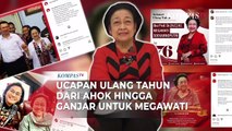 Megawati Soekarnoputri Ulang Tahun ke-76, Ahok hingga Ganjar Kirim Ucapan Selamat