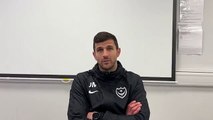 Watch: John Mousinho's pre-Fleetwood press conference