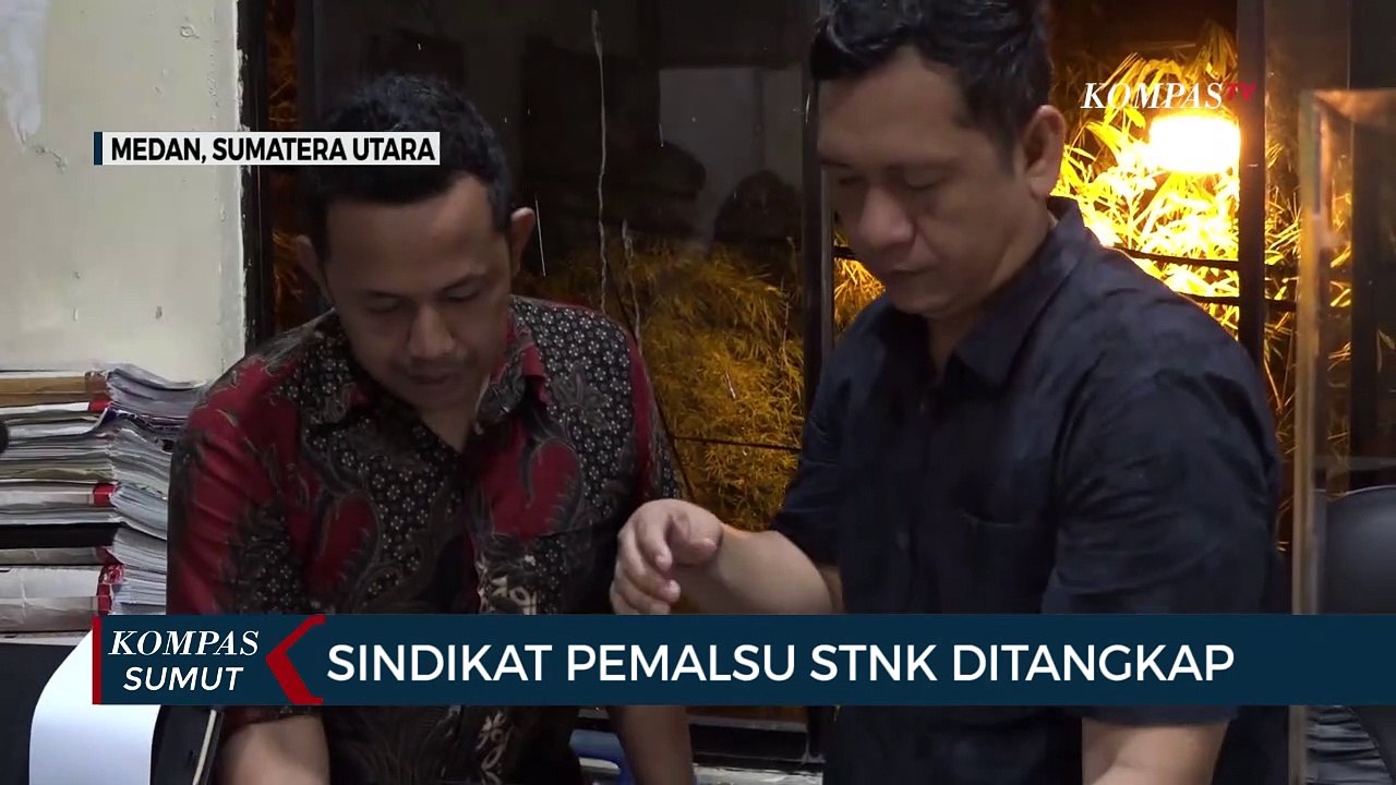 Polisi Ringkus Sindikat Pemalsu STNK di Medan