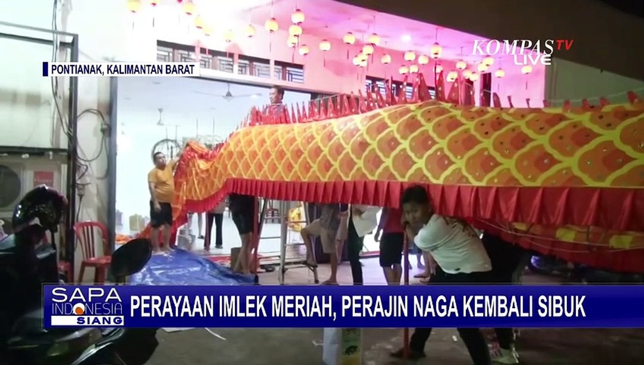Perajin Naga Khas Imlek Kembali Sibuk karena Kebanjiran Pesanan!