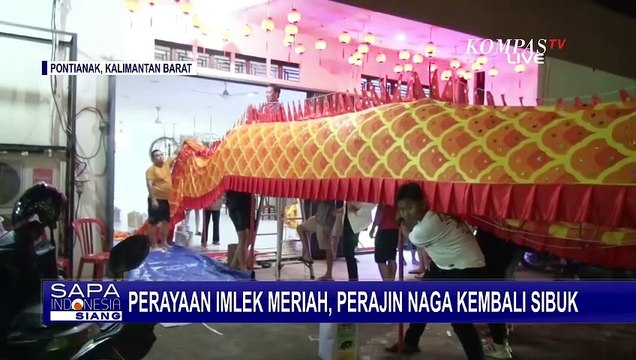 Perajin Naga Khas Imlek Kembali Sibuk karena Kebanjiran Pesanan!