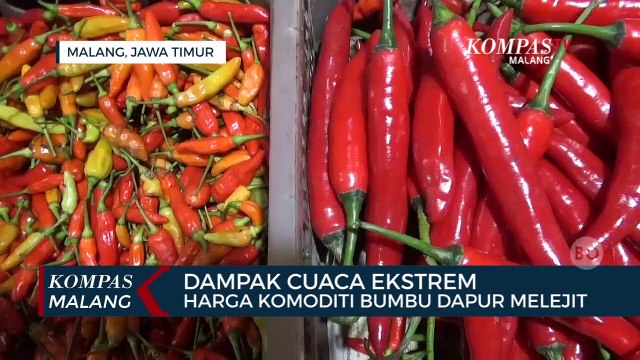 Dampak Cuaca Ekstrem, Harga Cabai dan Bawang Merah di Pasaran Melejit