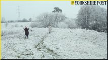 A wintry walk in Tadcaster along the River Wharfe