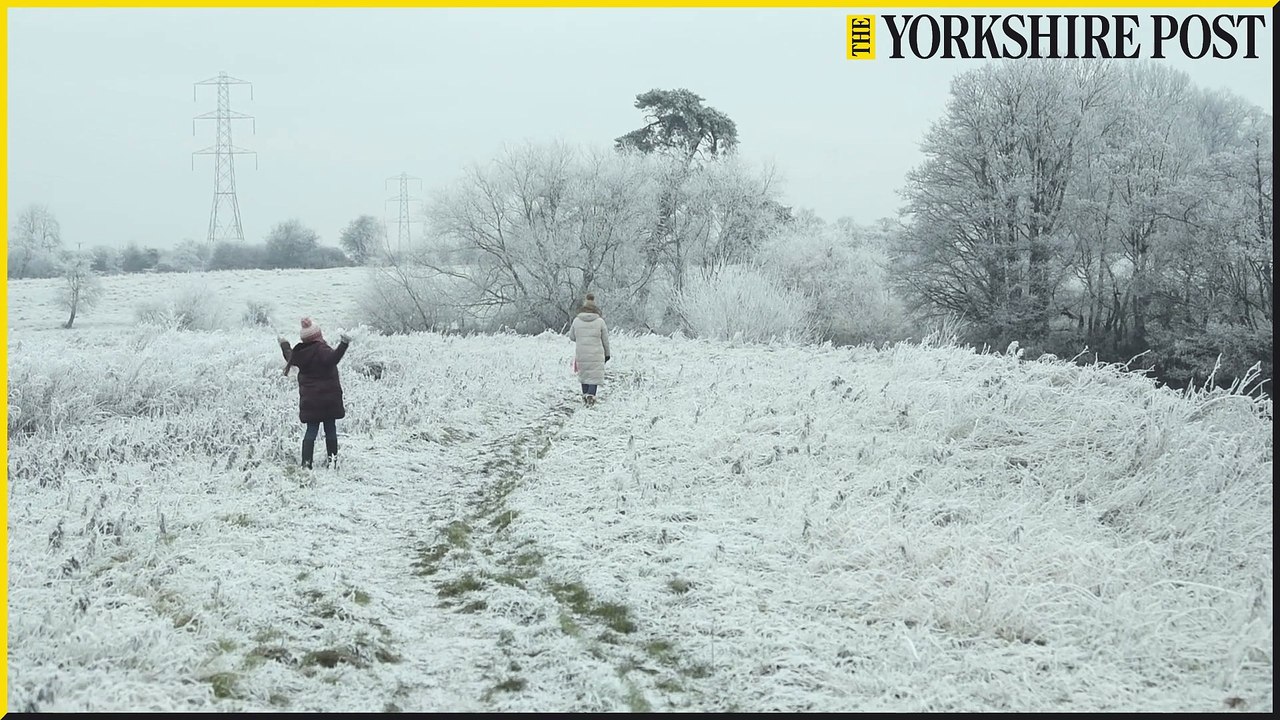 A wintry walk in Tadcaster along the River Wharfe