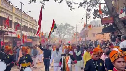 कृष्णमयी हुई बालाजी नगरी, जयकारों से गूंजा आस्थाधाम