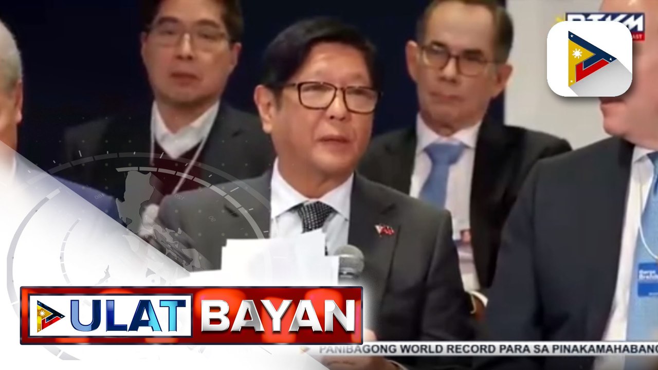Pres. Ferdinand R. Marcos Jr., ipinagmalaki ang mga napagtagumpayan ng Pilipinas sa World Economic Forum sa Davos, Switzerland