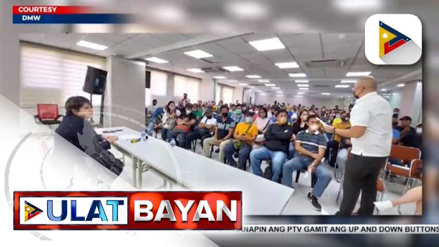 Nasa 170 OFWs na na-repatriate nonog 2016, dumulog sa DMW para sa sahod at benepisyo na hindi pa natatanggap