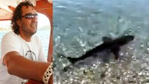 Milas'ta sahile kadar gelen köpekbalığı heyecan yarattı