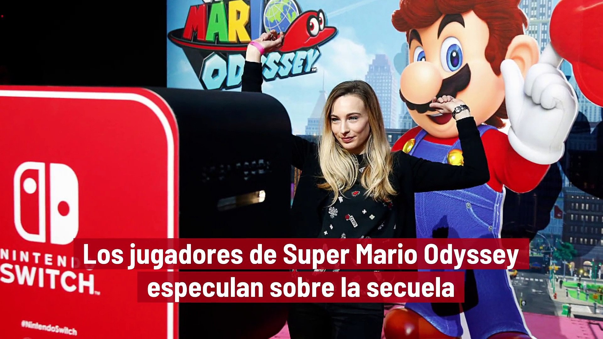 Los jugadores de Super Mario Odyssey especulan sobre la secuela - Vídeo  Dailymotion