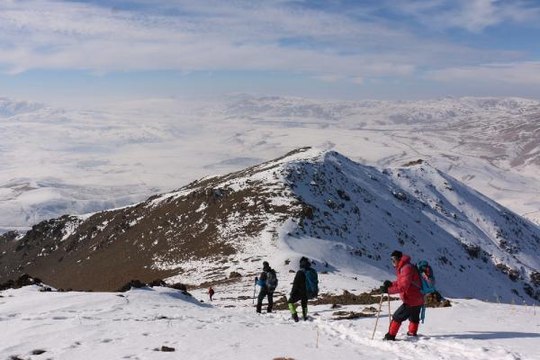 KURAKLIK, HAYAL DAĞI'NA ZİRVE TIRMANIŞI YAPAN DAĞCILARIN FOTOĞRAFLARINDA
