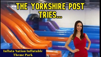 The Yorkshire Post tries: Inflata Nation Inflatable Theme Park Huddersfield