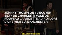 Johnny Thompson: L'équire sexy de Charles III vole à nouveau l'étoile vers le roi lors d'une visite