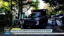 Encuentran otros seis documentos en residencia de Joe Biden