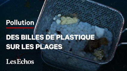La côte atlantique souillées par des milliers de billes de plastique