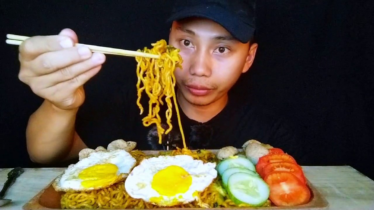 MUKBANG ASMR | MIE TEK-TEK ABANG-ABANG