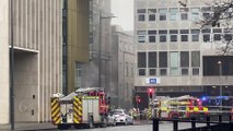 NEW VIDEO: A huge blaze has broken out at the iconic Jenners building in Edinburgh - with ten fire engines battling to extinguish it
