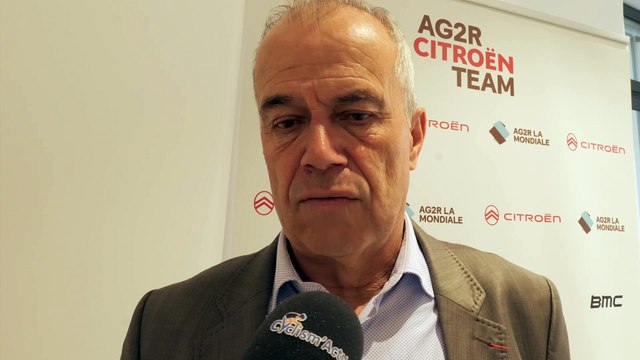 Cyclisme - ITW 2023 - Vincent Lavenu : AG2R Cirtroën a des arguments pour pouvoir garder Benoît Cosnefroy qui arrive en fin de contrat fin 2023