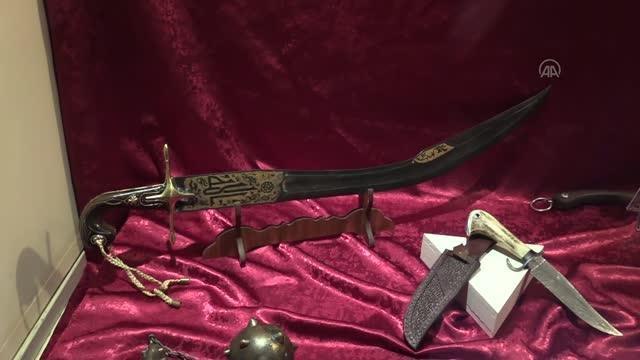 Kahraman Türk Büyükleri Savaş Aletleri Sanat Sergisi açıldı