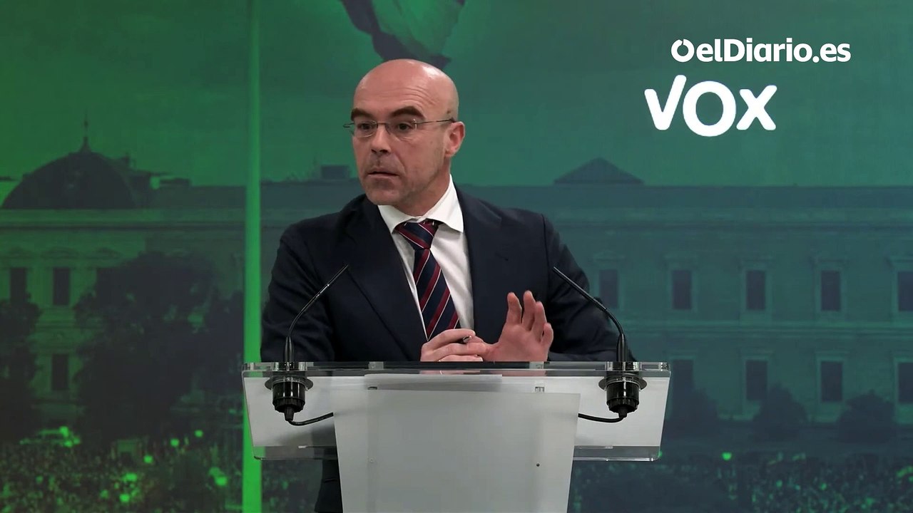 Vox rechaza que gobierne la lista más votada como propone ahora el PP: "¿Y si es Bildu o ERC, van a a apoyarles?", le preguntan a Feijóo