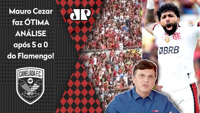 NÃO DÁ, gente! O Flamengo tem um TIME CARÍSSIMO para... Mauro Cezar faz ÓTIMA ANÁLISE após 5 a 0!