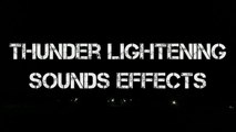 Thunder and lightening sounds