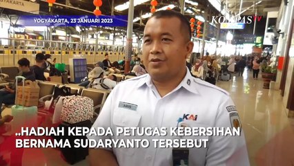 Aksi Terpuji! Petugas Kebersihan Stasiun Tugu Yogya Kembalian Tas Isi Uang Rp 44 Juta
