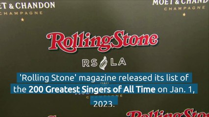 Celine Dion Was Not On The 'Rolling Stone' Greatest Singers List