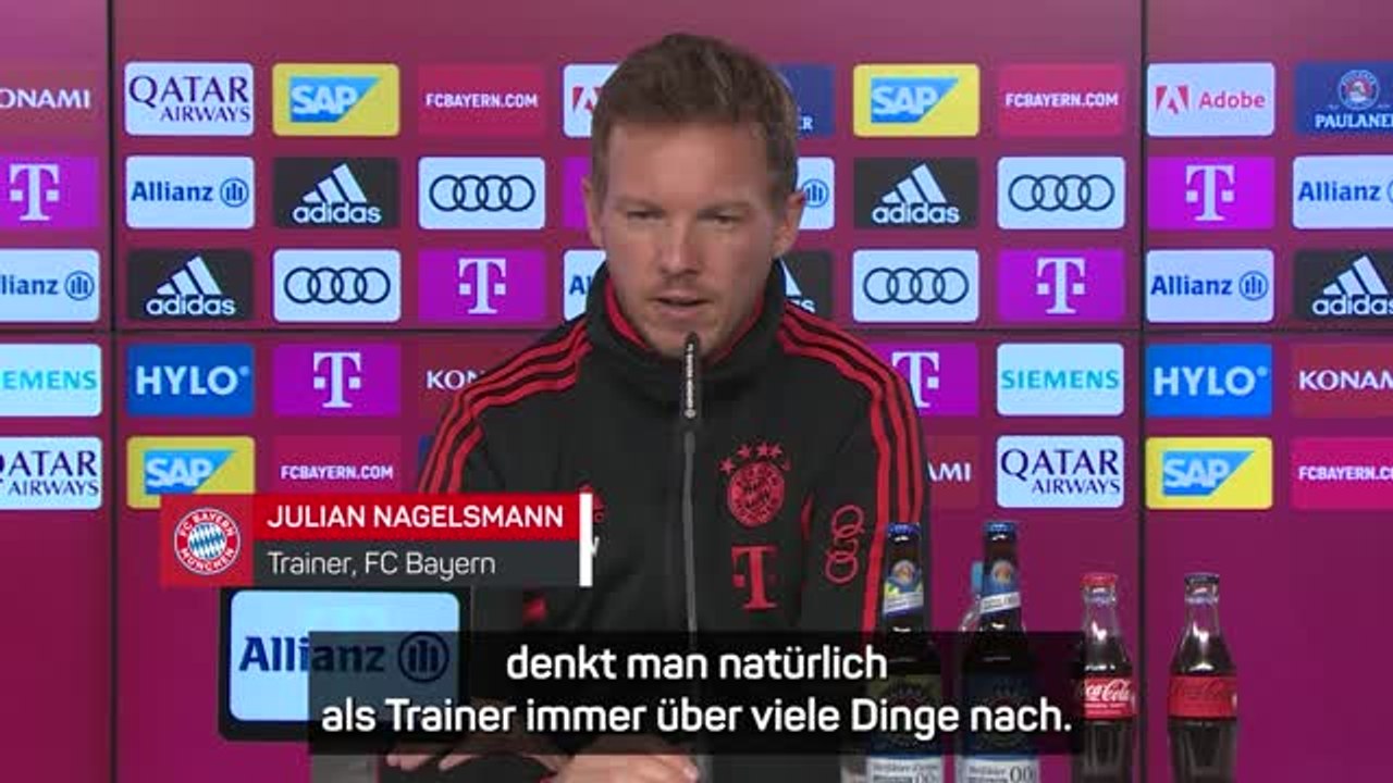 Fashion Week? Nagelsmann: Geschmäcker verschieden
