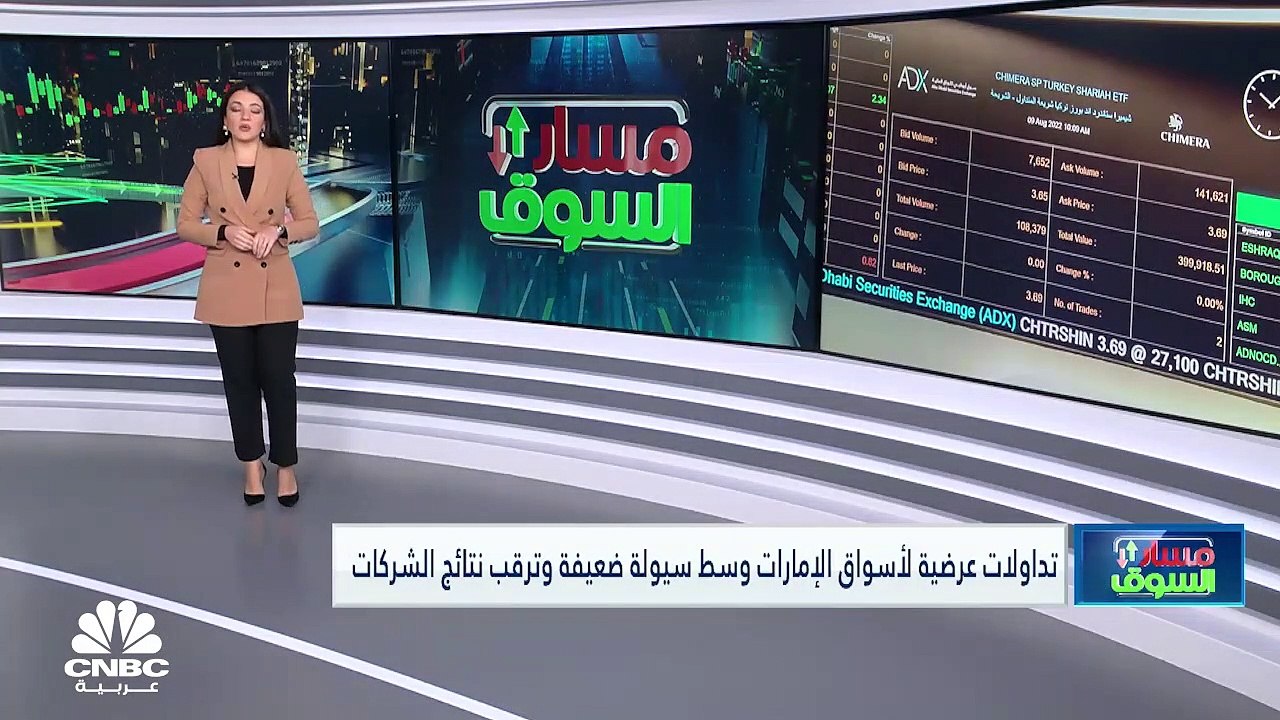 سوق أبوظبي يعاكس الاتجاه الصاعد للمؤشرات الخليجية