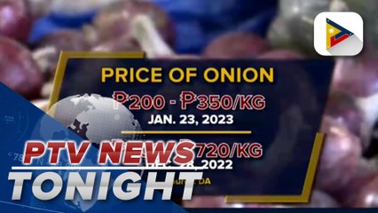 1.2-K MT of imported onions arrived in PH, now in cold storage facilities for second border inspection