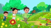 Lakdi ki kathi - लकड़ी की काठी - Popular Hindi Nursery Rhymes |  by Crazy Kids